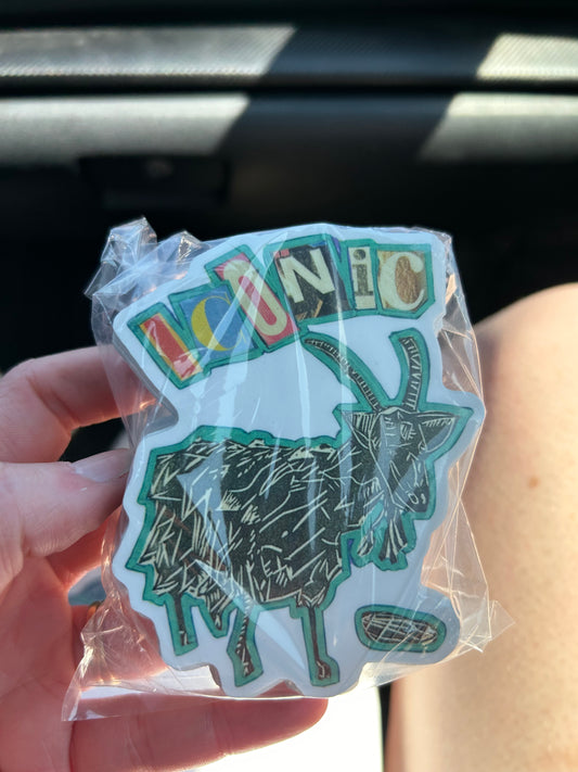 Iconic Goat Sticker