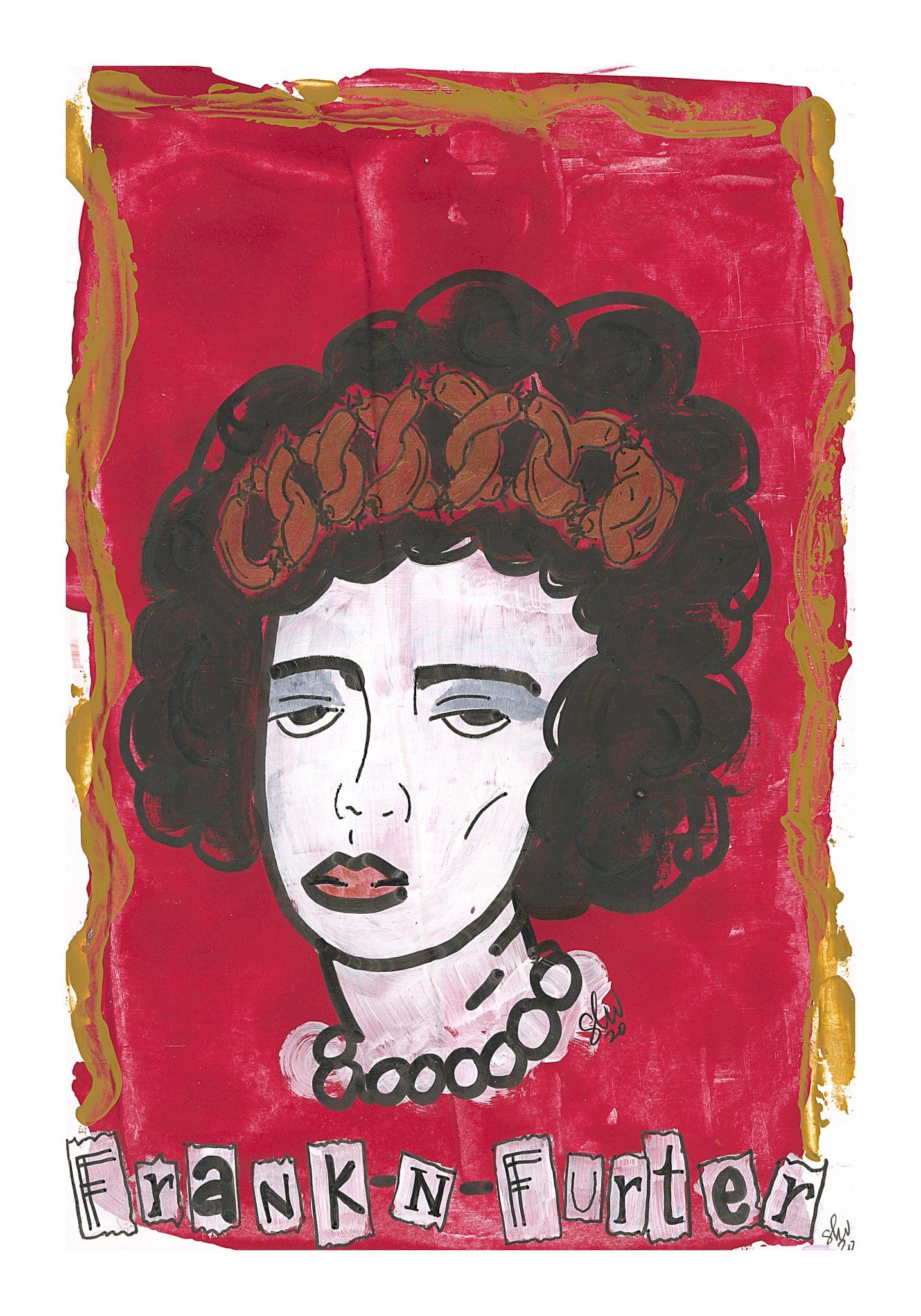 Sarah Louise Windisch | Printmaker Art Print - Frank-N-Furter