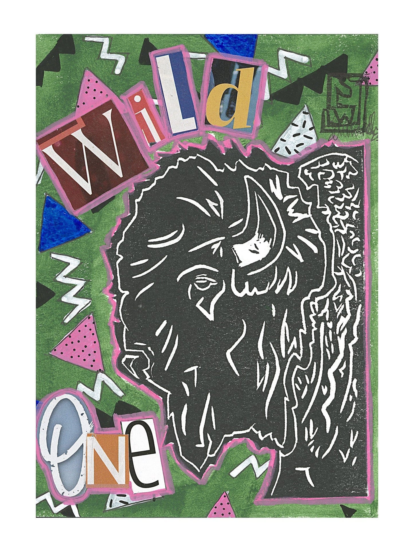 Sarah Louise Windisch | Printmaker art print Wild Bison Art Prints