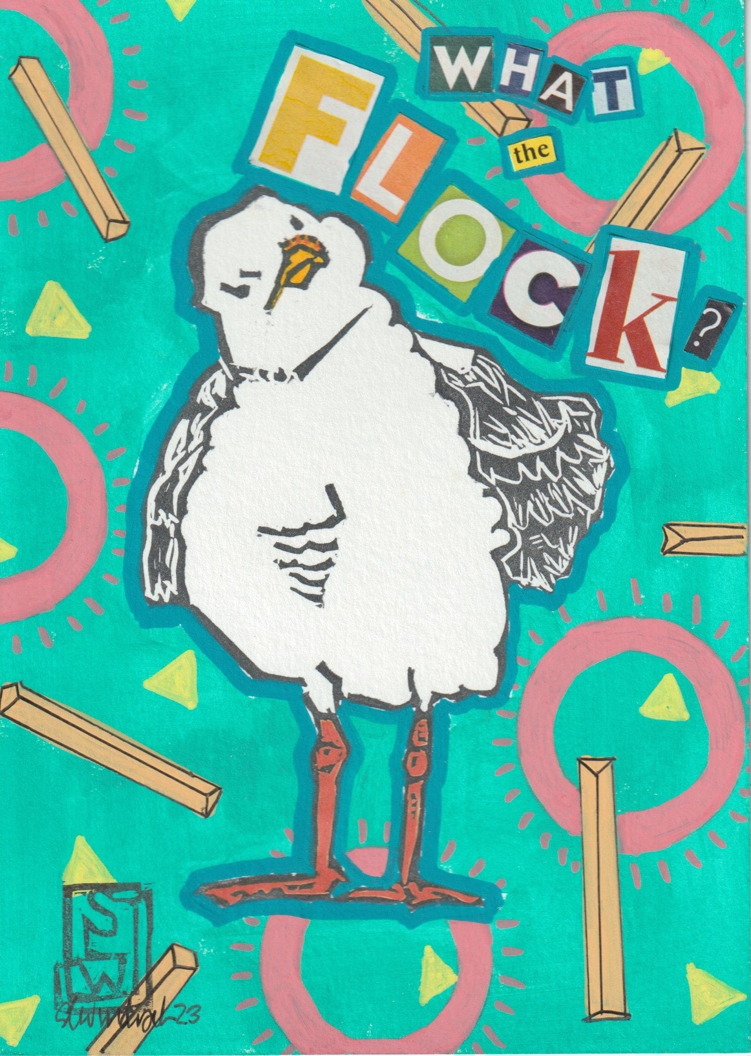 Sarah Louise Windisch | Printmaker art print WTFlock Art Prints