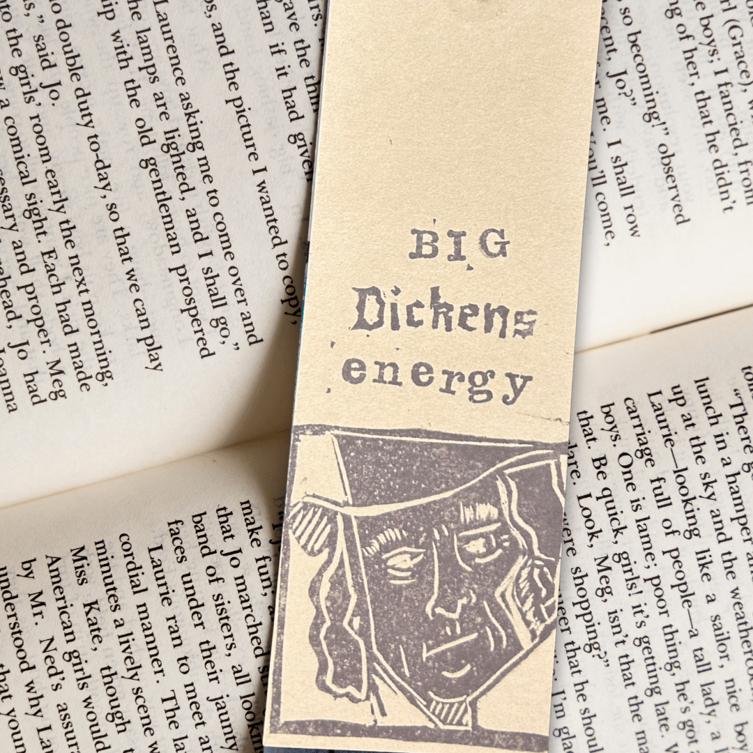 Sarah Louise Windisch | Printmaker Dickens Bookmark