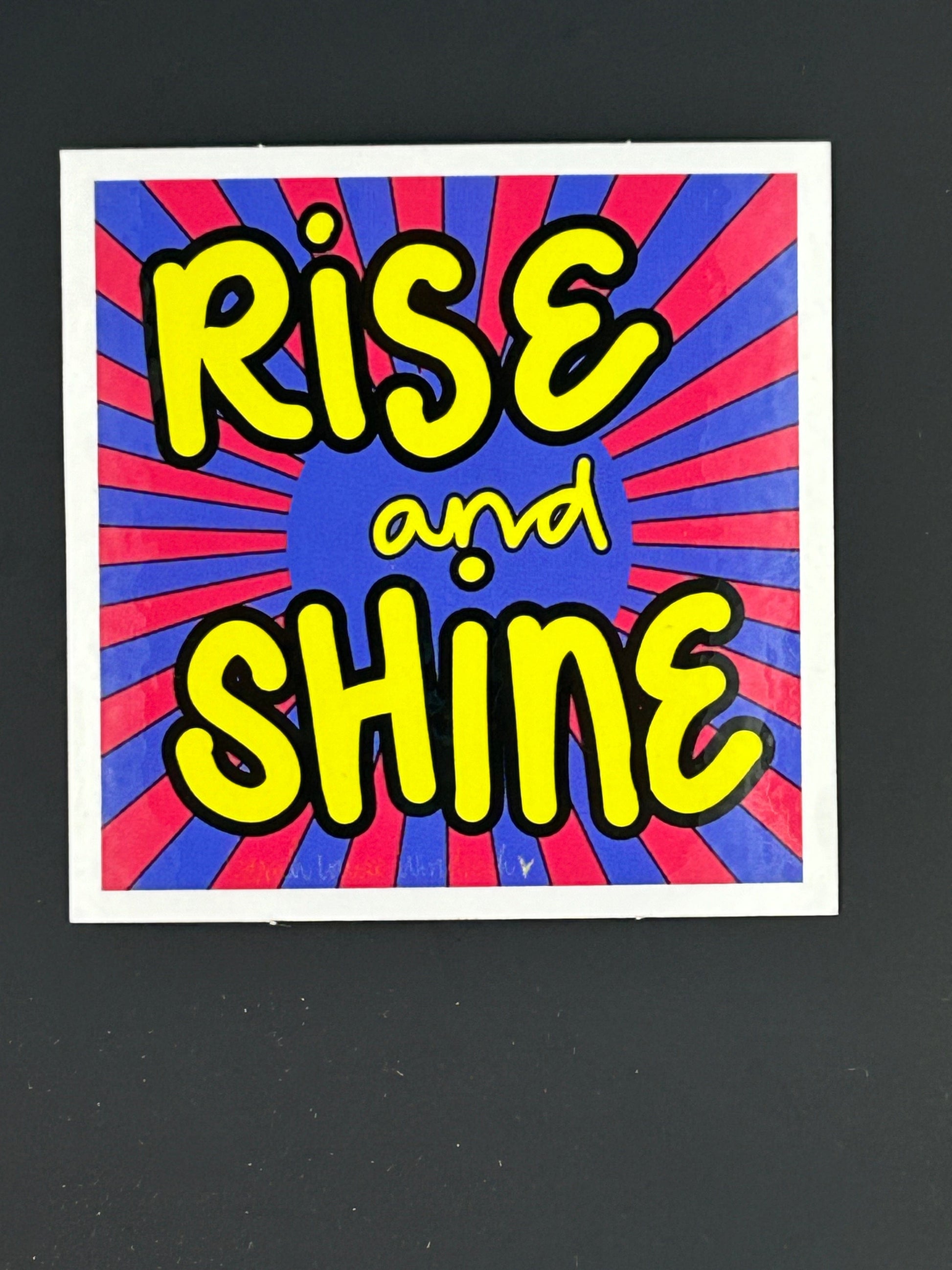 Sarah Louise Windisch | Printmaker Rise and Shine Stickers