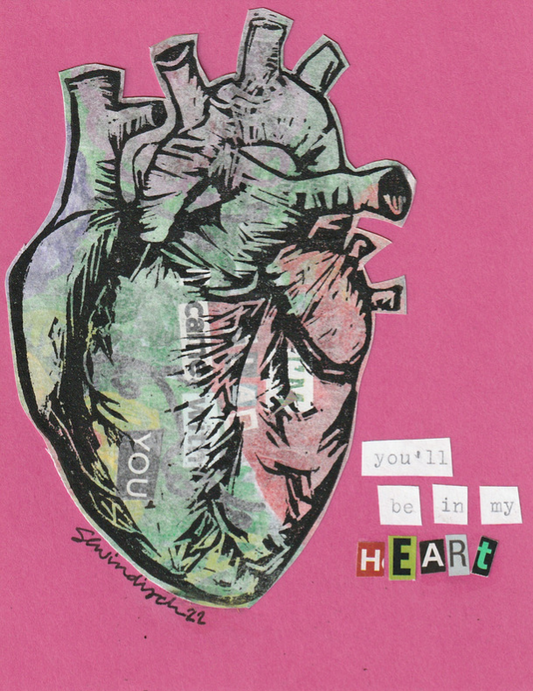 Original Artwork - the heart is Series