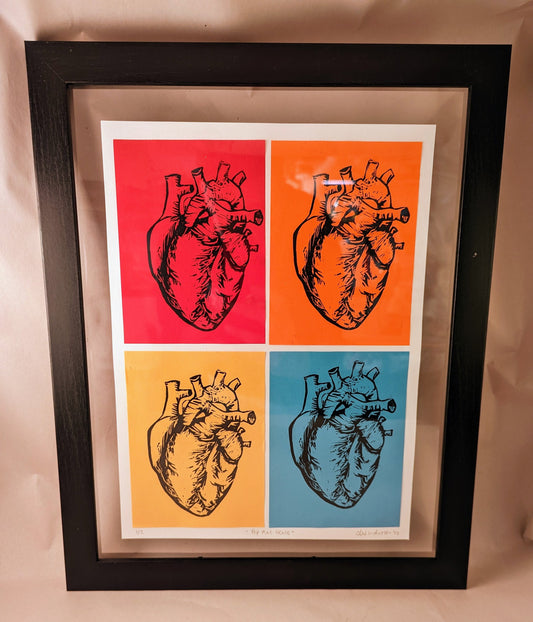 Original Artwork - Pop Art Heart