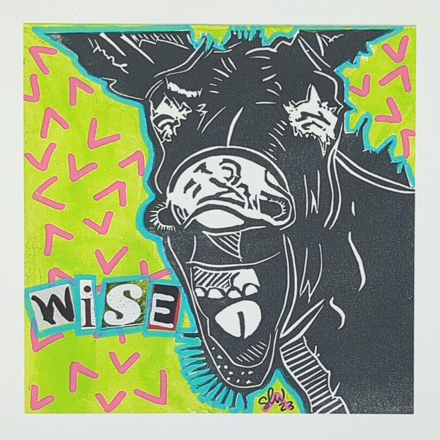 Sarah Louise Windisch | Printmaker art print Wise Ass Art Prints