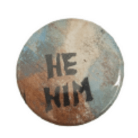 Sarah Louise Windisch | Printmaker Button Buttons - Pronoun Pins