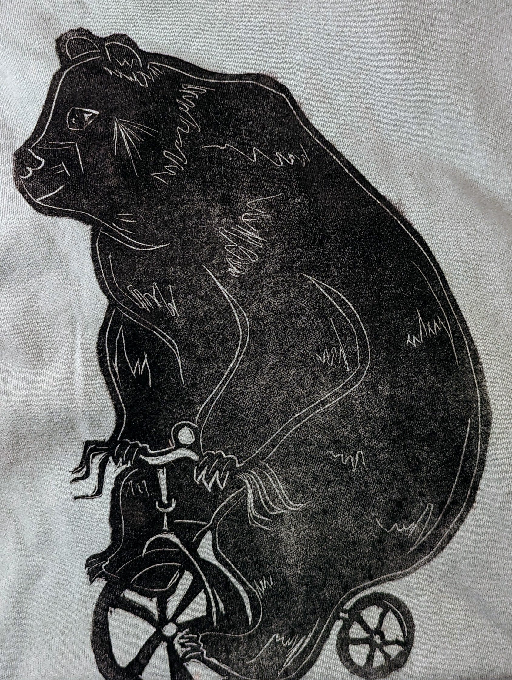 Sarah Louise Windisch | Printmaker Tricycle Bear T-Shirt